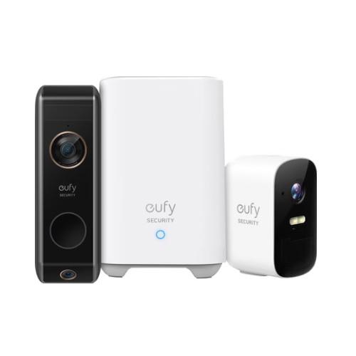 Eufy Video Deurbel Dual + EufyCam 2C